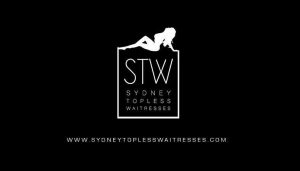 Sydney Topless Waitresses Logo Black
